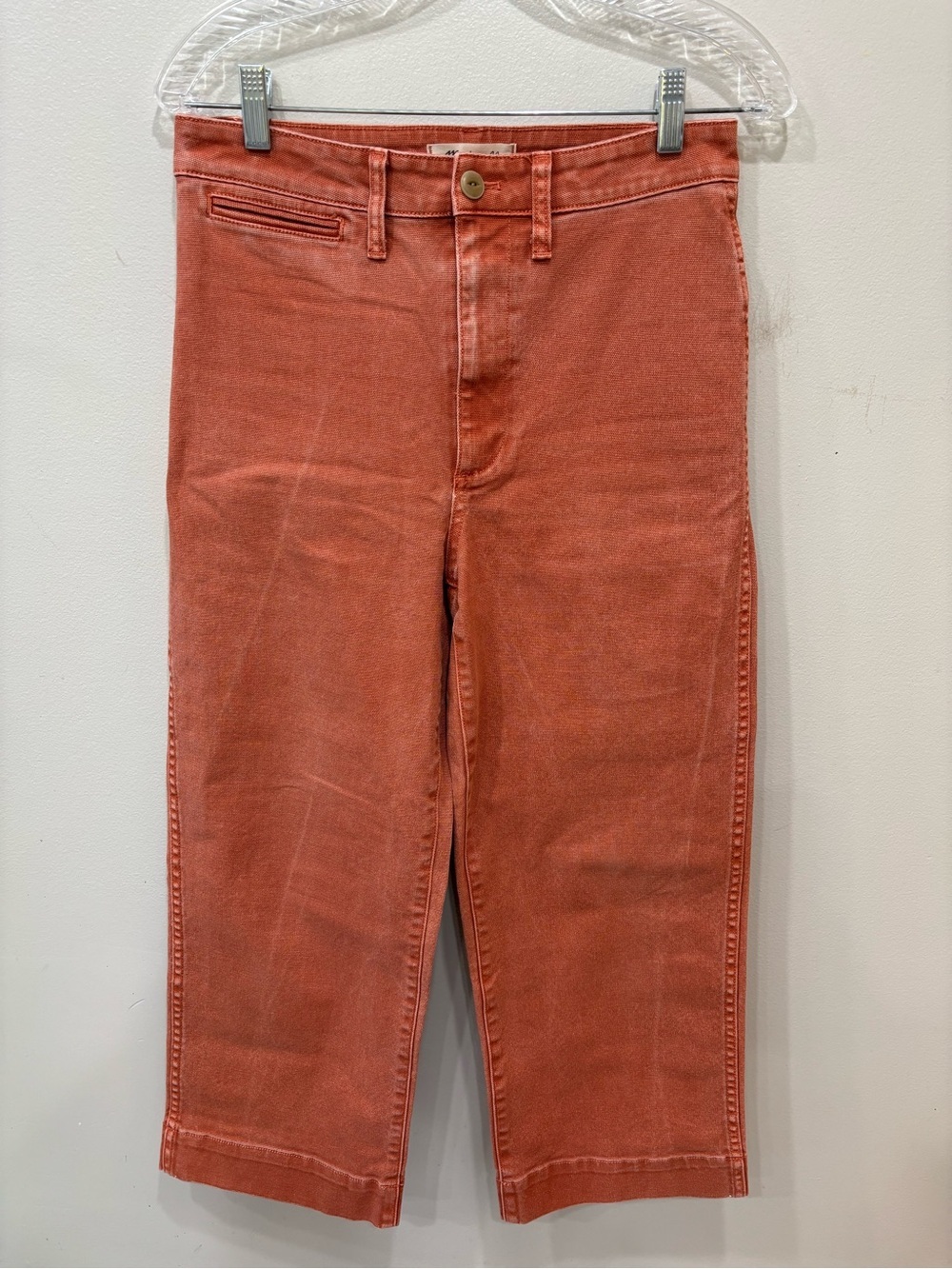 Madewell Emmett Wide Leg Cropped Pants Women’s Size 27
